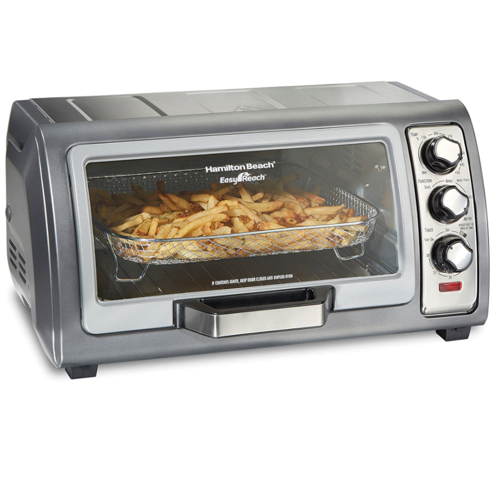 HAMILTON BEACH Easy Reach Sure-Crisp Air Fryer Toaster Oven - 31523C
