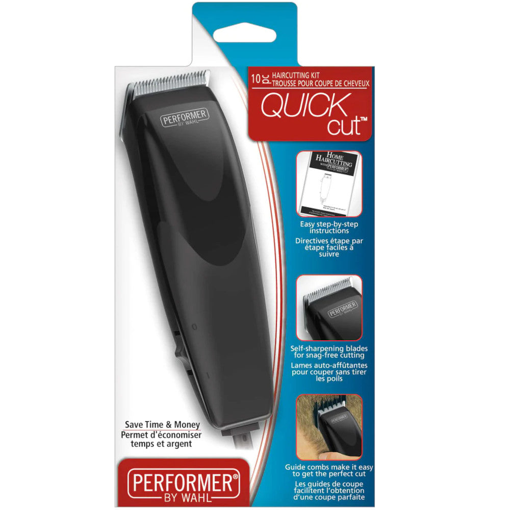 WAHL 3154 Performer Kit de coupe de cheveux 10 pièces 