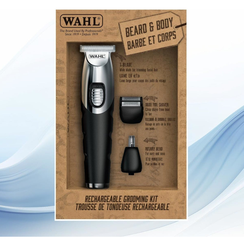 WAHL 3285 Kit de toilettage rechargeable barbe et corps