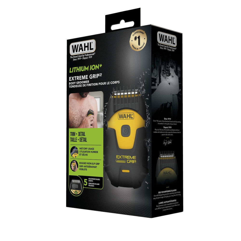 WAHL 3310 Lithium Ion+ Extreme Grip Body Groomer