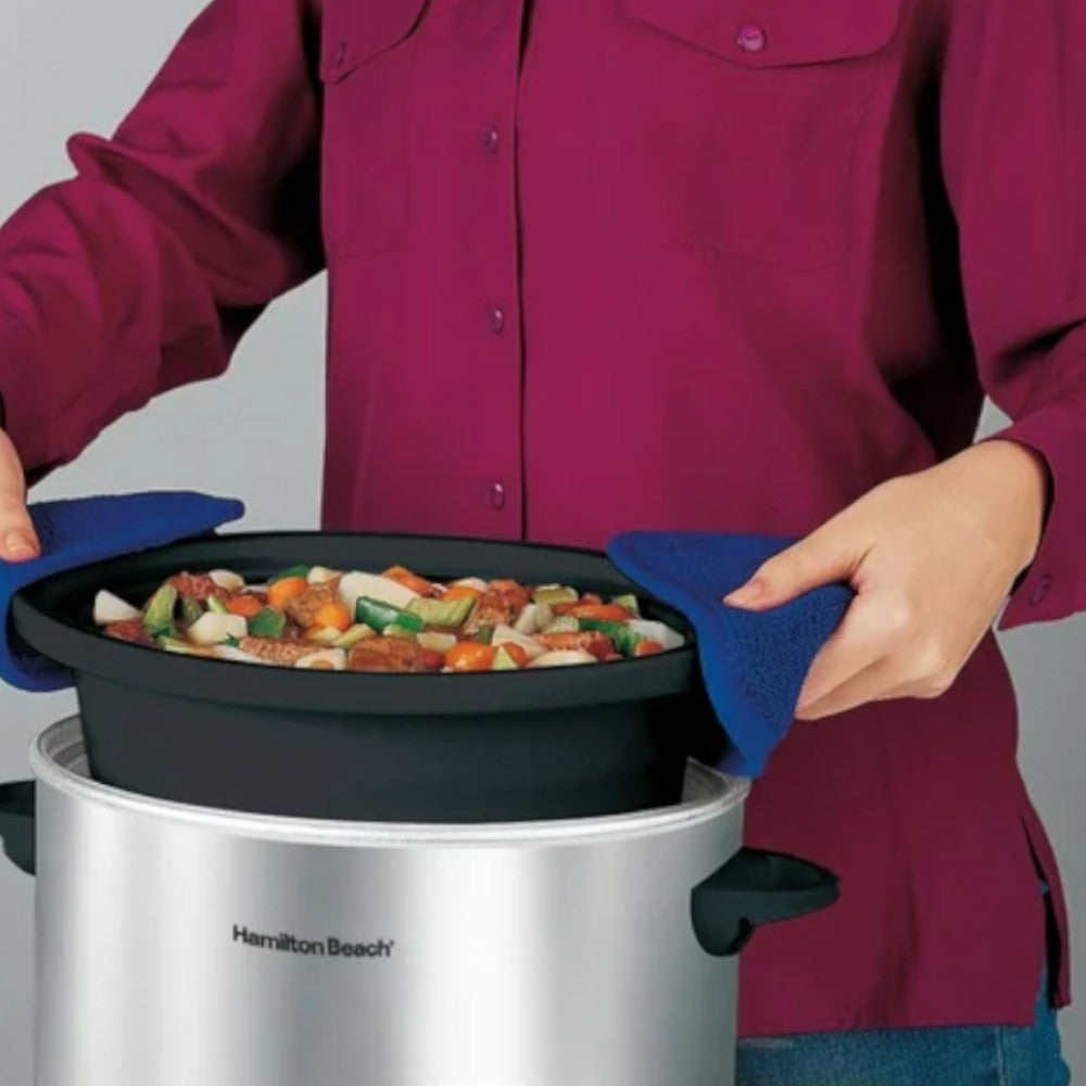 HAMILTON BEACH 33140VCR 4QT Oval Slow Cooker