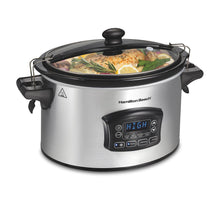 Load image into Gallery viewer, HAMILTON BEACH 33769C Set N Forget 6 Quart Slow Cooker
