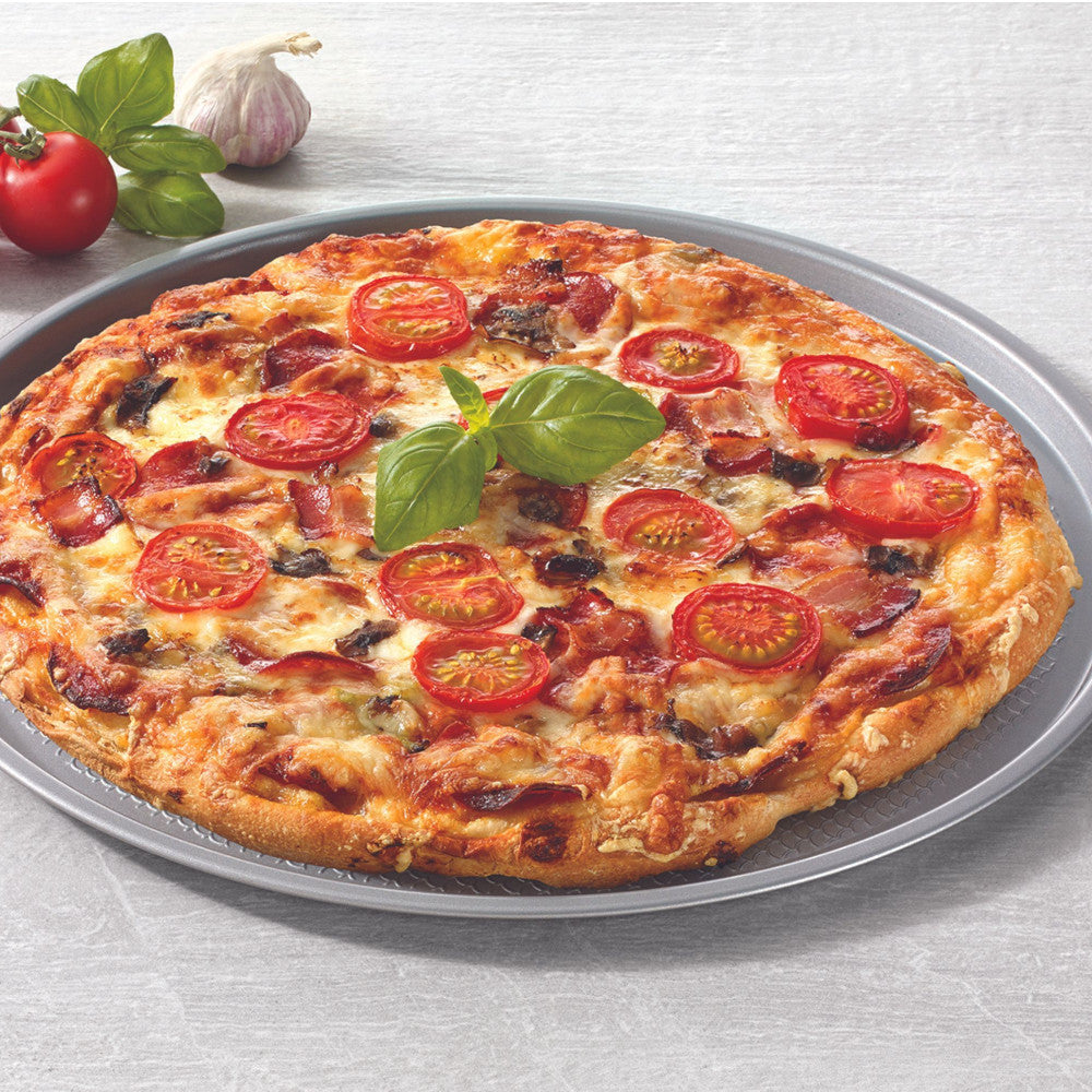 STARFRIT 34806 The Rock Wave Non Stick Carbon Steel Pizza Pan 37 cm 14.5"