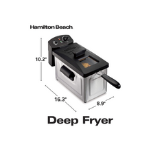 Load image into Gallery viewer, HAMILTON BEACH 35033C 12 Cup Oil Capacity Deep Fryer
