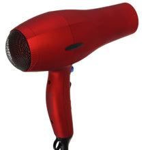 Load image into Gallery viewer, CONAIR 395NC 1875 Watt Velvet Touch Hair Dryer; Red
