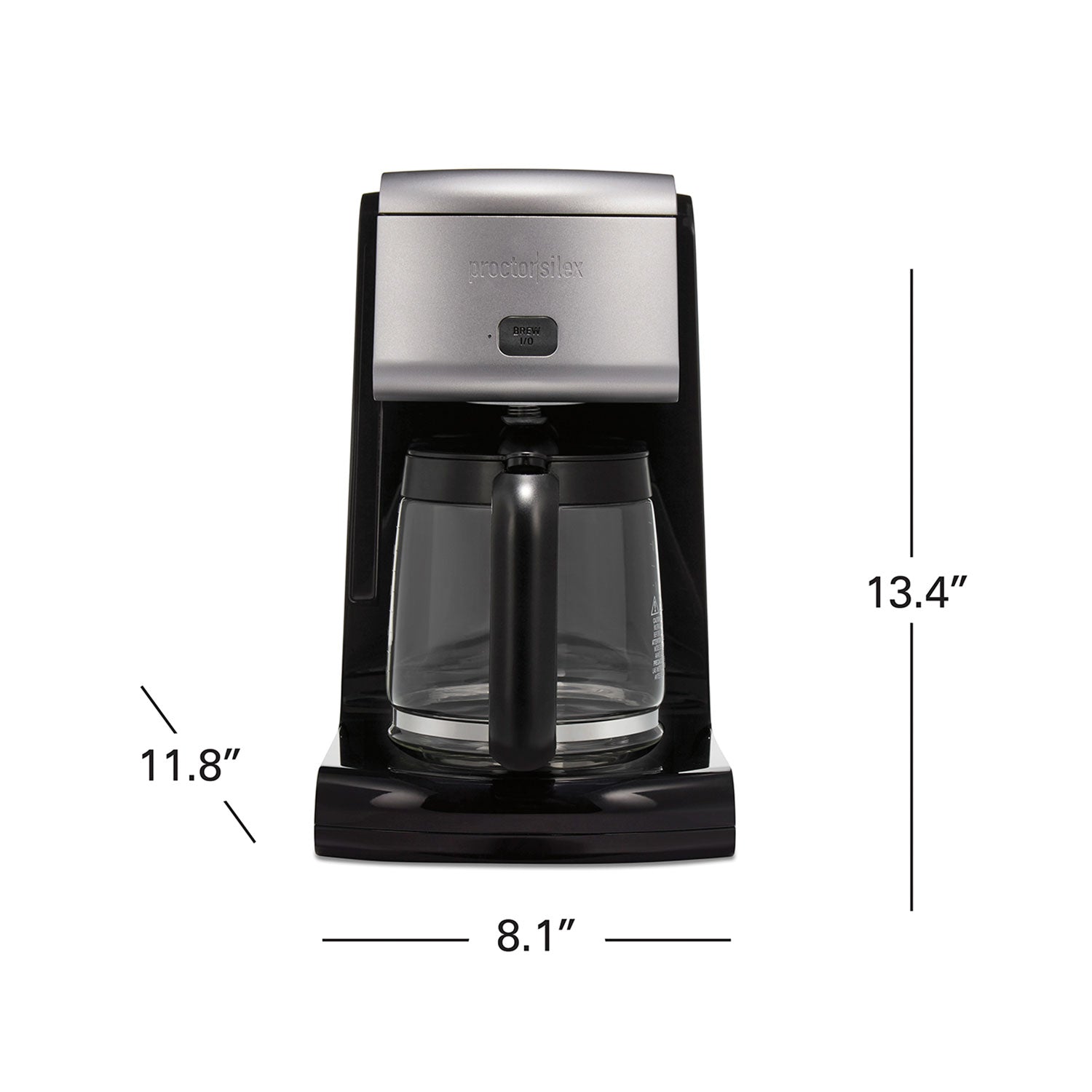 Cafetière PROCTOR SILEX 43686 à remplissage frontal 12 tasses