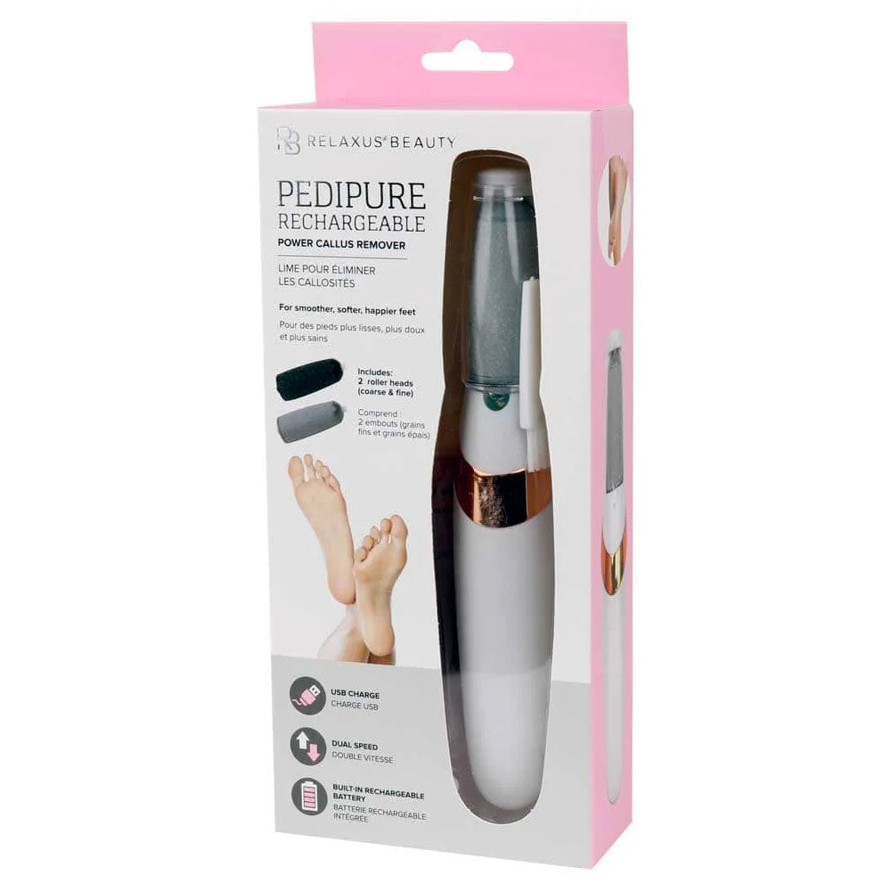RELAXUS 507482 Rechargeable Pedipure Callus Remover