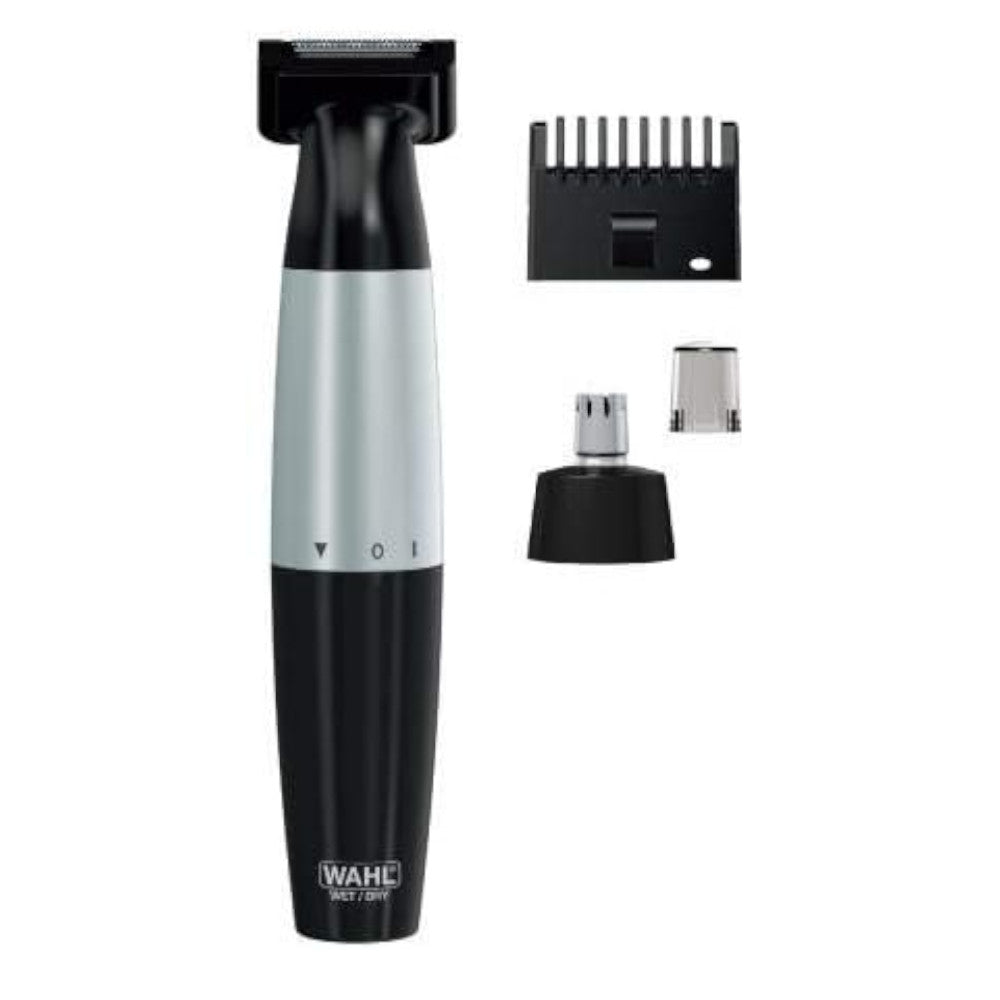 WAHL 5559 QUICK GROOMER Tondeuse tout-en-un sans fil humide/sec pour les oreilles, le nez, les sourcils et la coupe