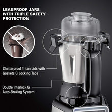 Load image into Gallery viewer, HAMILTON BEACH PROFESSIONAL 58770 2.2 HP 120V Mixer Grinder and Juicer - Refurbished with Home Essentials warranty
