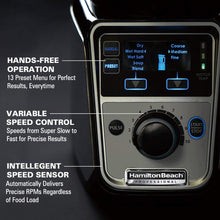 Load image into Gallery viewer, HAMILTON BEACH PROFESSIONAL 58770 2.2 HP 120V Mixer Grinder and Juicer - Refurbished with Home Essentials warranty
