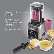 Load image into Gallery viewer, HAMILTON BEACH PROFESSIONAL 58870 Quiet Shield Blender - Refurbished with Home Essentials warranty
