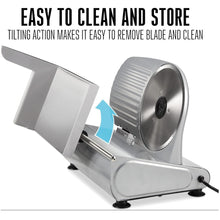 Charger l&#39;image dans la galerie, WESTON 61-0750-W Electric Meat Slicer - Factory serviced with Home Essentials warranty

