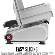 Charger l&#39;image dans la galerie, WESTON 61-0750-W Electric Meat Slicer - Factory serviced with Home Essentials warranty
