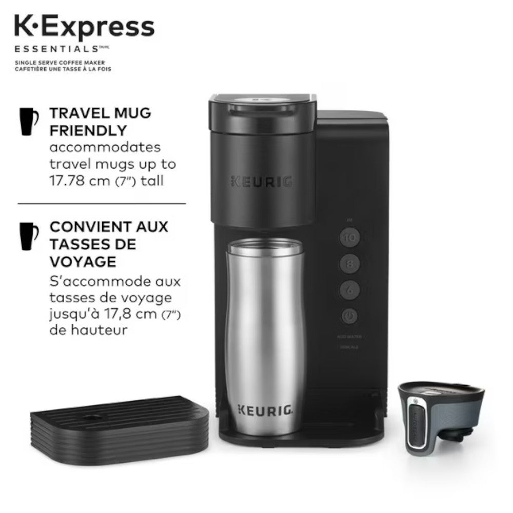 Cafetière à portion individuelle KEURIG 611247389089 K-Express Essentials - Reconditionnée avec garantie Home Essentials