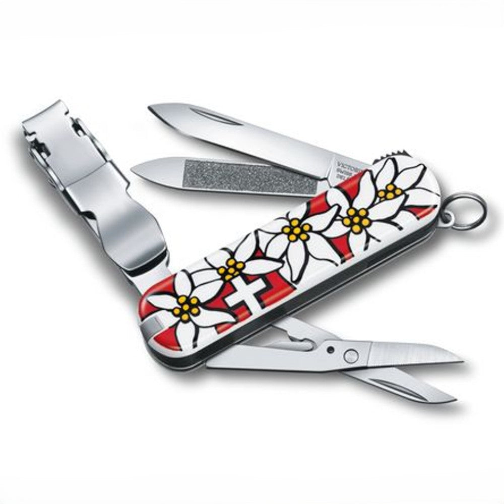 VICTORINOX 6463.9L19B Swiss Army Nail Clip 580 Edelweiss