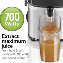 Load image into Gallery viewer, HAMILTON BEACH Whole Fruit Juicer Machine, Centrifugal Extractor - 67840
