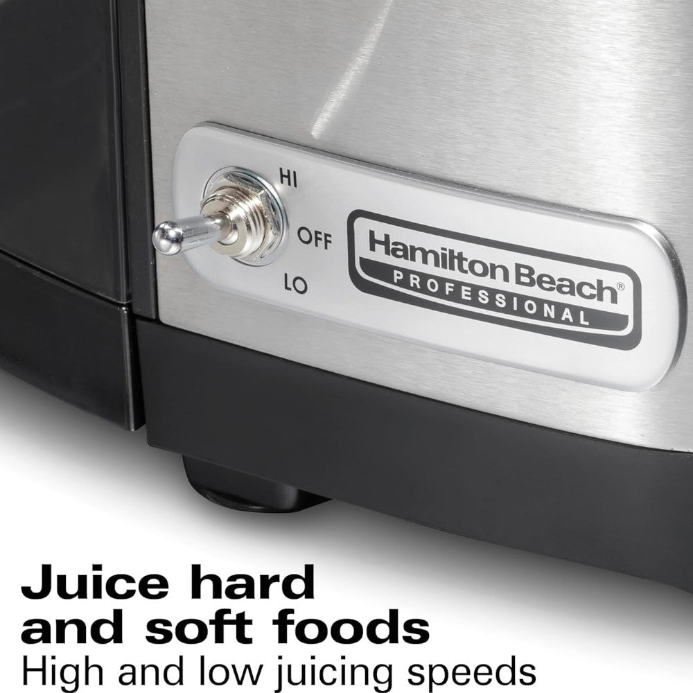 Extracteur de jus centrifuge HAMILTON BEACH PROFESSIONAL 67906 - Remis à neuf avec garantie Home Essentials