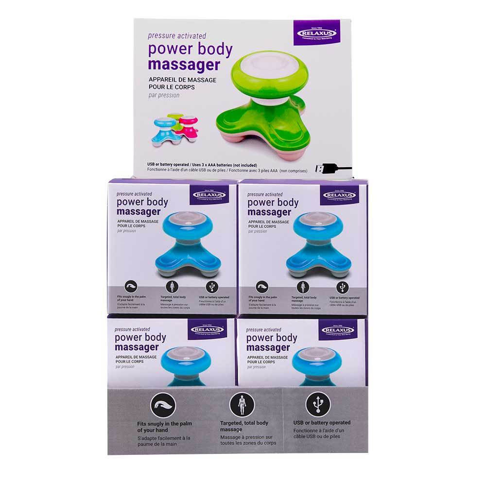 RELAXUS 702259 Power Body Handheld Massager
