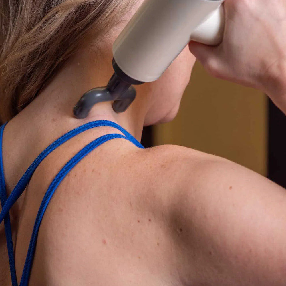 RELAXUS 703318 Good Vibes Deluxe White Massage Gun