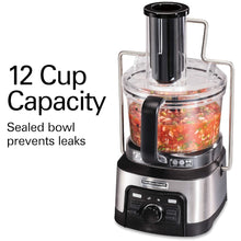 Load image into Gallery viewer, HAMILTON BEACH PROFESSIONAL 70815 Stack &amp; Snap Food Processor - Refurbished with Home Essentials warranty
