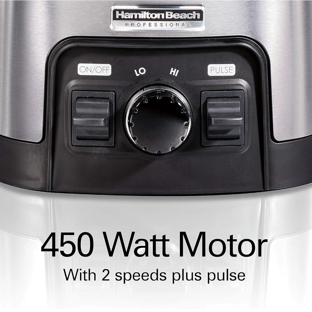 HAMILTON BEACH PROFESSIONAL 70815 Stack & Snap Food Processor - Refurbished with Home Essentials warranty