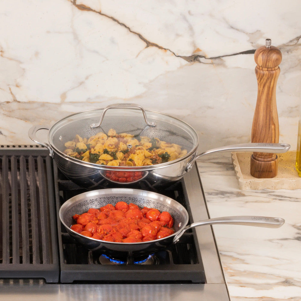LAGOSTINA 7115006034 Resistere Stainless Steel Saute Pan 3.8L