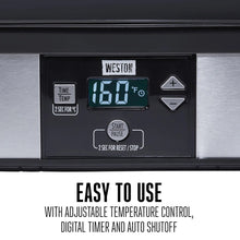 Charger l&#39;image dans la galerie, WESTON 75-0401-W 6 Tray Digital Food Dehydrator  - Factory serviced with Home Essentials warranty
