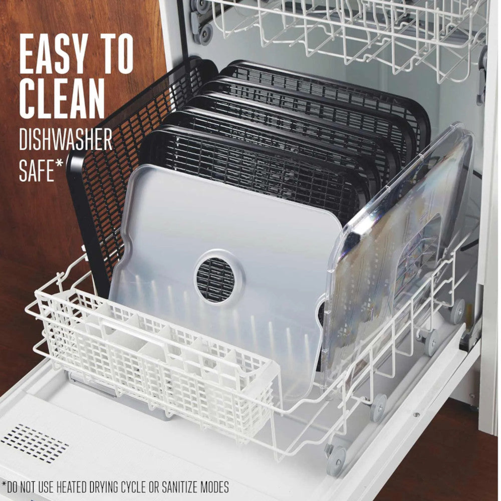 WESTON 75-0401-W 6 Tray Digital Food Dehydrator  - Factory serviced with Home Essentials warranty