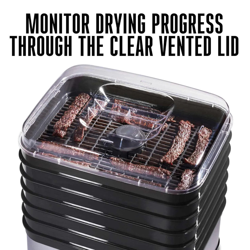 WESTON 75-0401-W 6 Tray Digital Food Dehydrator  - Factory serviced with Home Essentials warranty