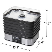 Charger l&#39;image dans la galerie, WESTON 75-0401-W 6 Tray Digital Food Dehydrator  - Factory serviced with Home Essentials warranty

