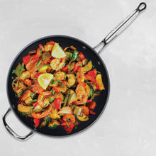 Load image into Gallery viewer, CUISINART 77IEL26-30HNSCC 12&quot; EVERLASTING NON-STICK STAINLESS STEEL STIR-FRY PAN/WOK WITH COVER
