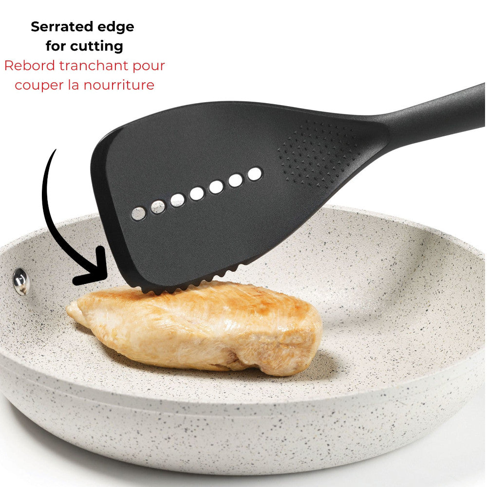 STARTFRIT 80117 Gourmet Steel Slotted Turner