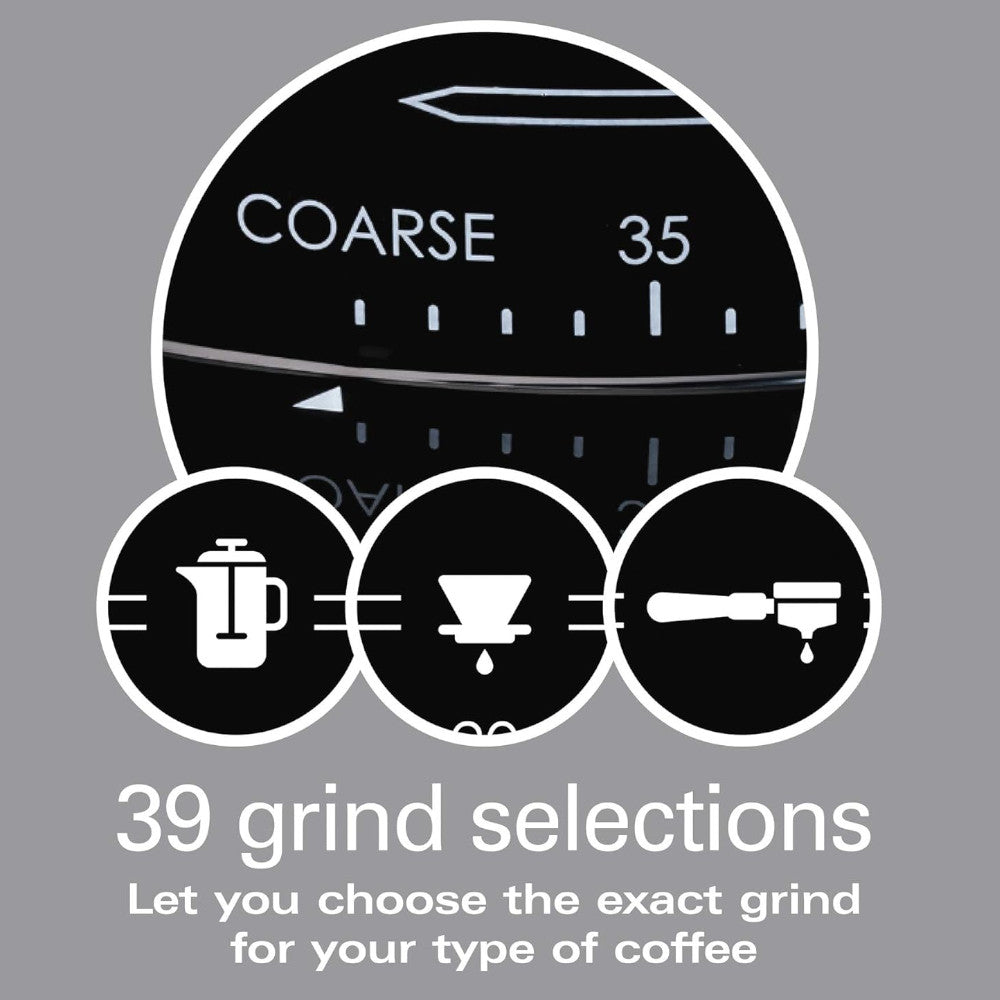 HAMILTON BEACH PROFESSIONAL 80405 Conical Burr Digital Coffee Grinder