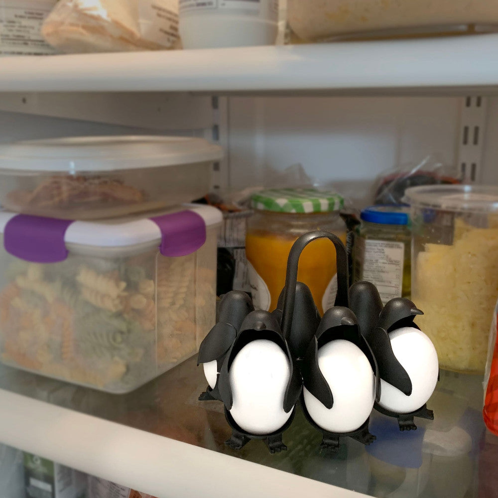 STARFRIT 80617 Gourmet OMG 6 Penguin Posse Egg Cooker