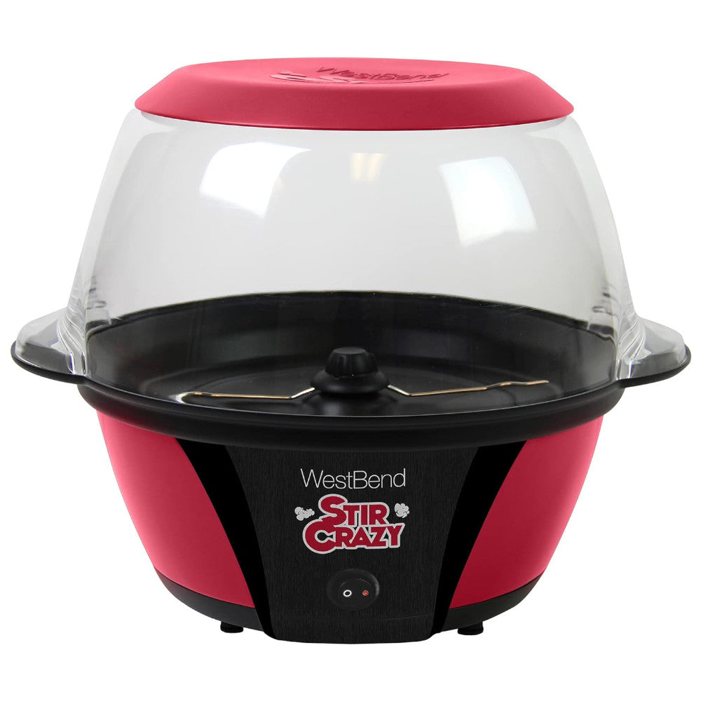 STIRCRAZY 82707 Stir Crazy Electric Hot Oil Popcorn Popper - Emballage imparfait avec garantie Home Essentials