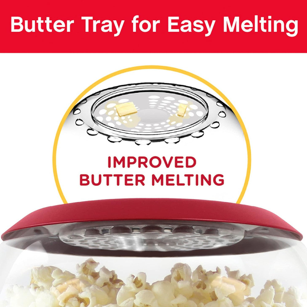 STIRCRAZY 82707 Stir Crazy Electric Hot Oil Popcorn Popper - Emballage imparfait avec garantie Home Essentials