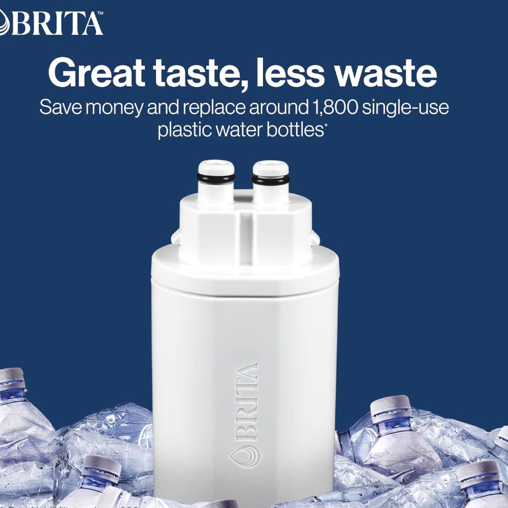 BRITA HUB 87341 Countertop Compact Water Filter - Factory serviced with Home Essentials warranty