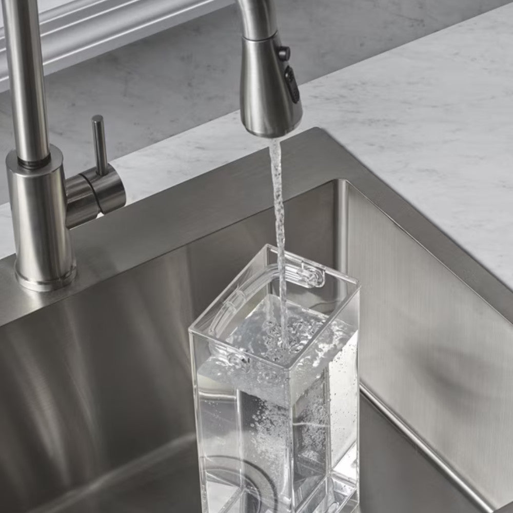 BRITA HUB 87341 Countertop Compact Water Filter - Factory serviced with Home Essentials warranty