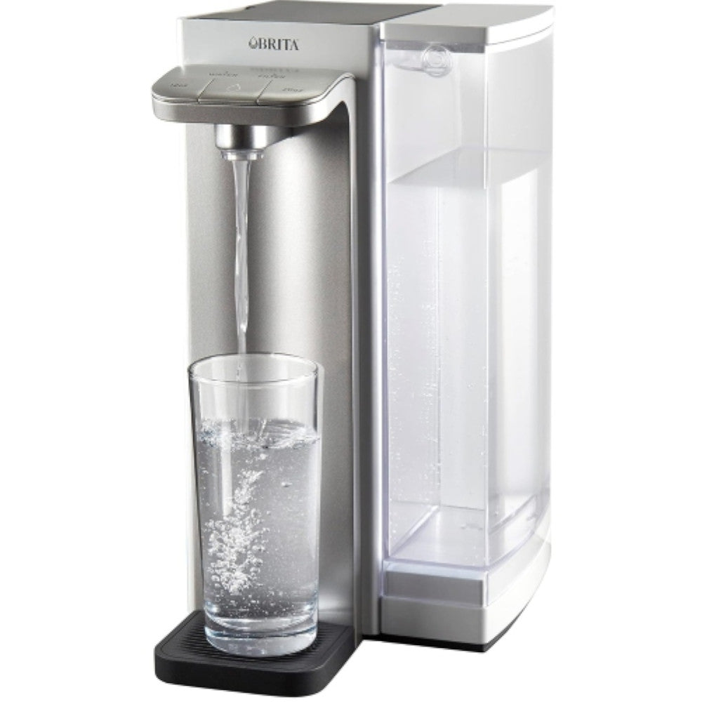 BRITA HUB 87341 Countertop Compact Water Filter - Factory serviced with Home Essentials warranty