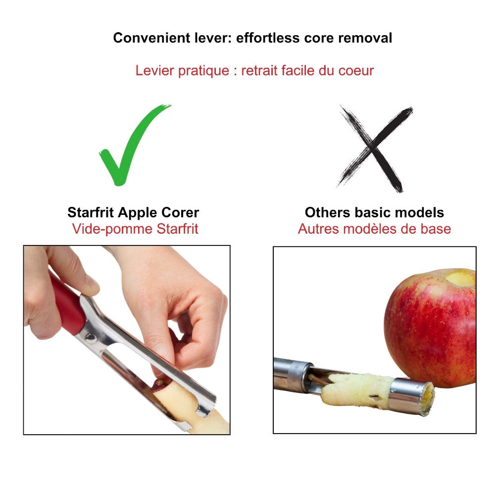 STARFRIT 092705 Apple Corer with Easy Release
