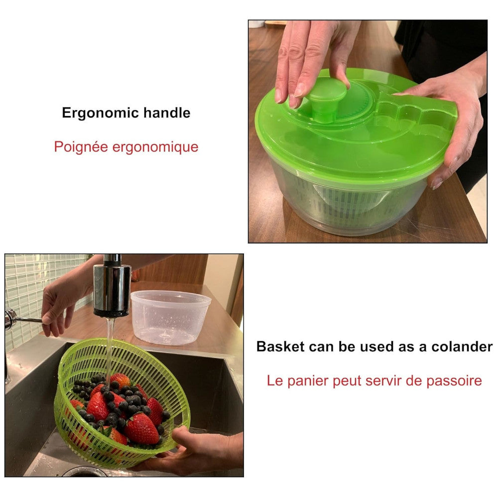 Essoreuse à salade STARFRIT 092913 - Capacité 4 L