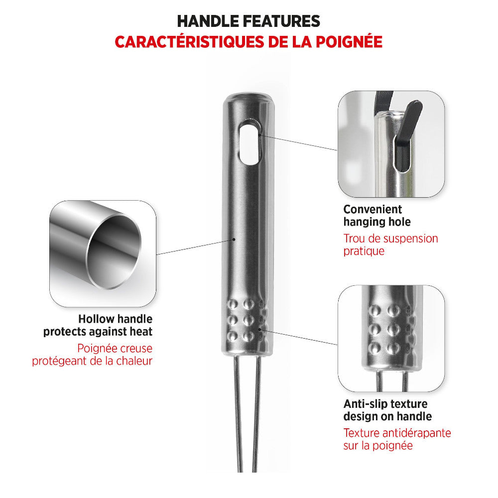 STARFRIT 098277 Lot de 3 passoires araignées en acier inoxydable de style asiatique