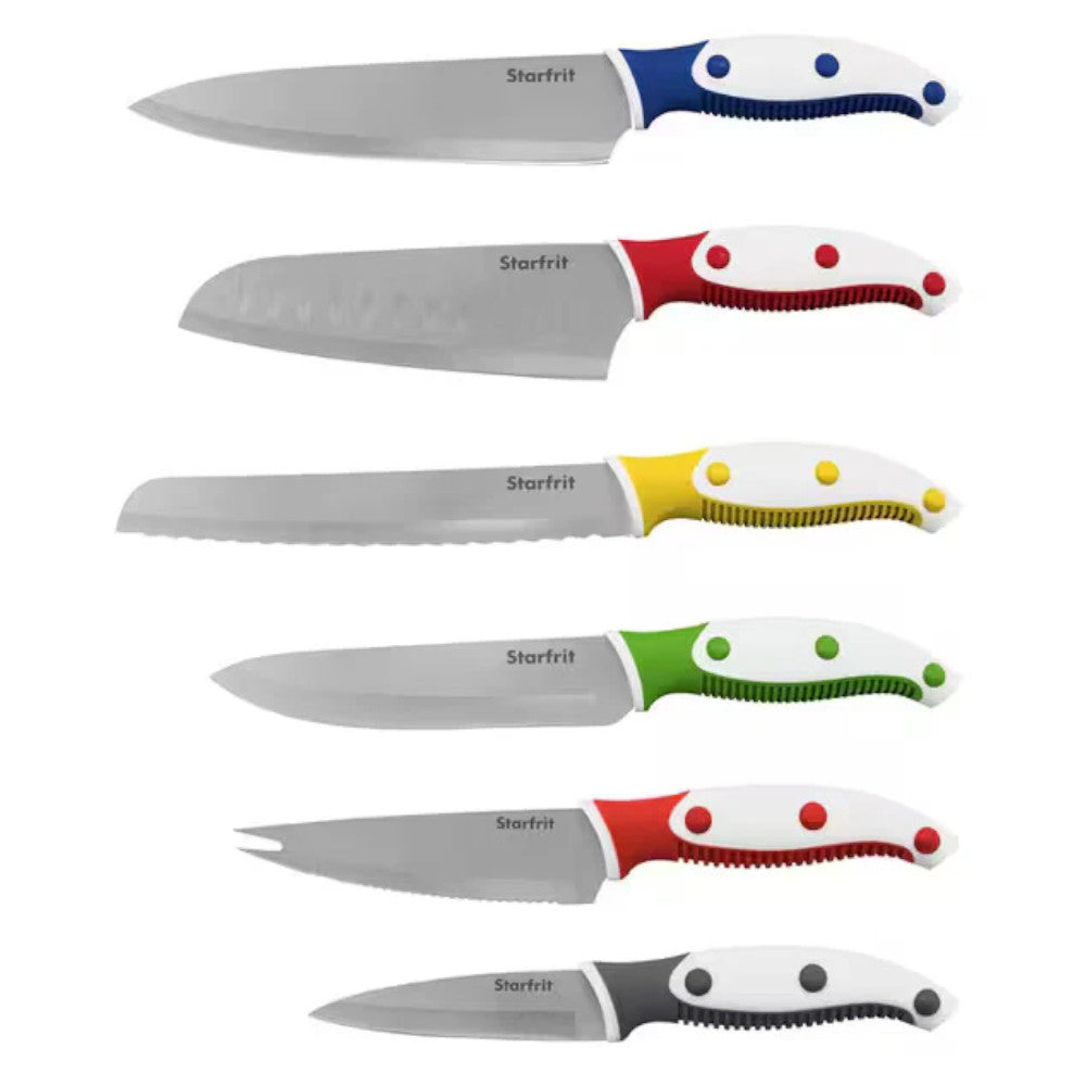 STARFRIT 98608 Ensemble de 12 couteaux de cuisine avec étui