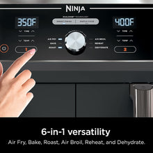 Load image into Gallery viewer, NINJA Foodi 10 Quart 6-in-1 DualZone XL 2-Basket Air Fryer - AD350CO
