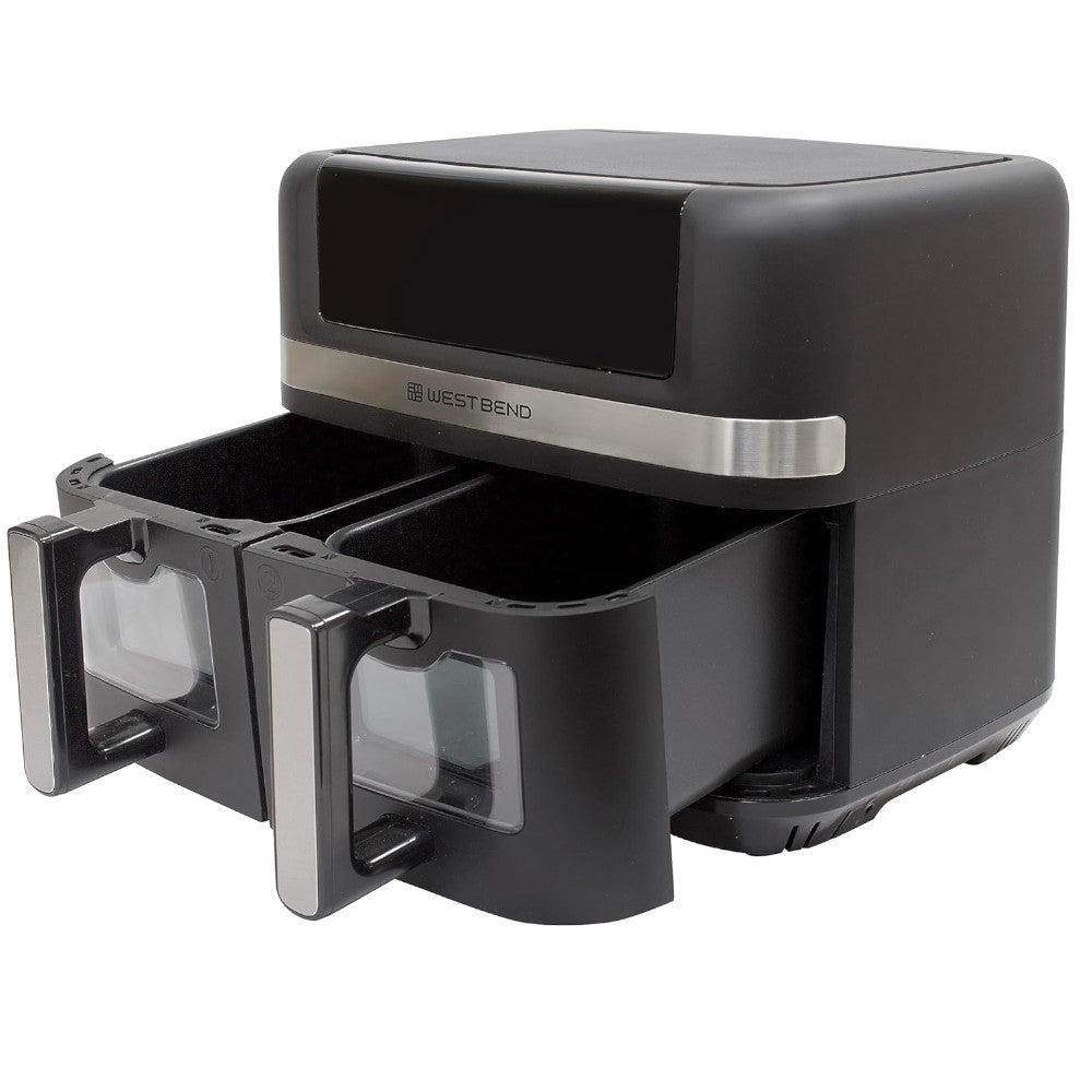 WEST BEND AFWB10BK13 Dual Basket 10QT Digital Air Fryer