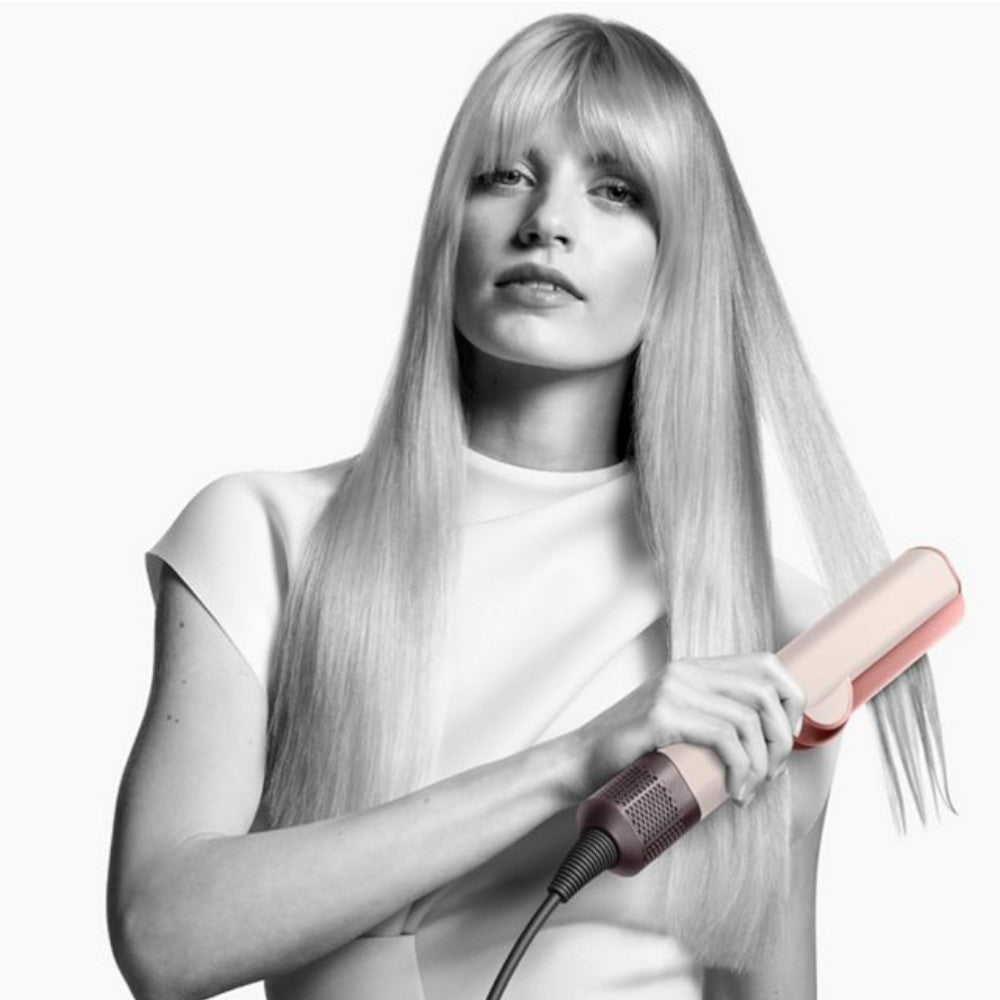 DYSON OFFICIAL OUTLET- Airstrait Straightener- Ceramic Pink/Rose Gold- Refurbished (EXCELLENT) with 1 year Dyson Warranty