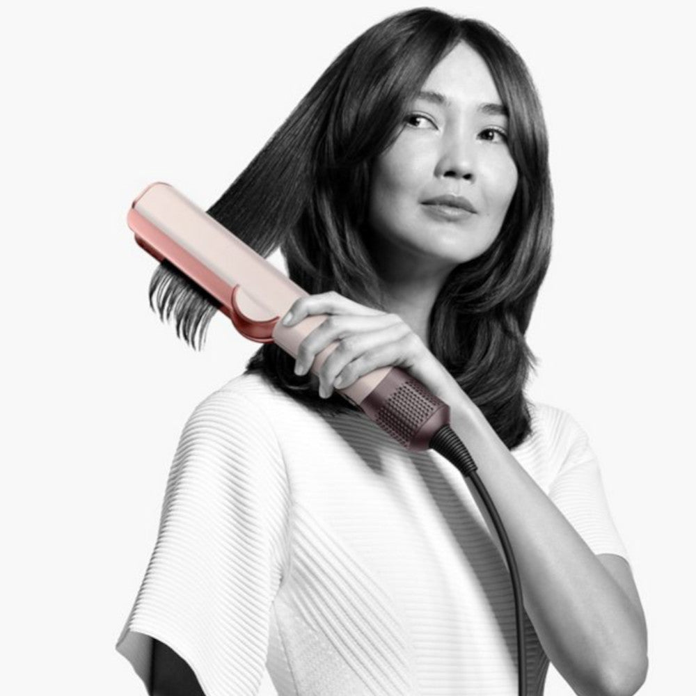 DYSON OFFICIAL OUTLET- Airstrait Straightener- Ceramic Pink/Rose Gold- Refurbished (EXCELLENT) with 1 year Dyson Warranty