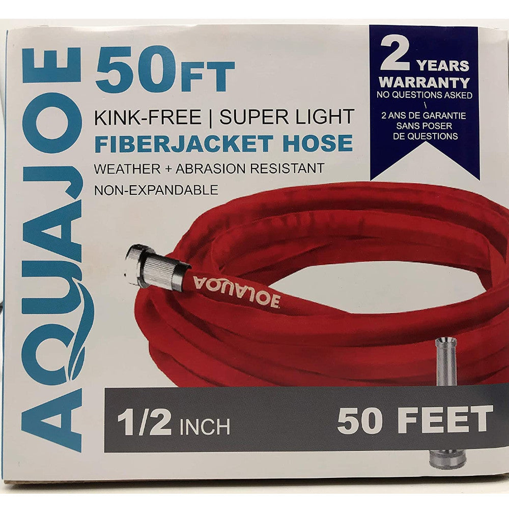 AQUAJOE 50Ft Garden Hose - AQUAJOE