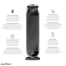 Load image into Gallery viewer, ATOMI AT1513 Smart WiFi Ceramic Tower Heater -Blemished package
