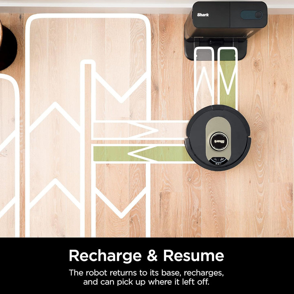 SHARK AV2501AE AI Robot Vacuum with XL HEPA Self-Empty Base - Factory serviced with 90 day warranty